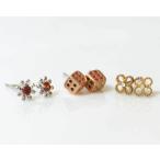 Yahoo! Yahoo!ショッピング(ヤフー ショッピング)トリプルピアス ダイス さいころ フラワー ゴールド シルバー レッド お得 6点セット アレンジ プレゼント 誕生日 mimosa