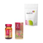 美容サポートセット エクエルパウチ120粒・美チョコラコラーゲン 120粒 (栄養機能食品) エーザイ