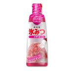 井村屋 氷みつ イチゴ 330g　T4901006321211　井村屋 氷みつ イチゴ かき氷シロップ いちごシロップ かき氷用 イベント 屋台 夏祭り デザートシロップ 業務用