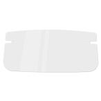 ミドリ安全 フェイスシールド ルックユー 専用交換式シールド ハーフフェイス 20枚入 DS551