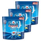Finish 【まとめ買い】フィニッシュ 食洗機 洗剤 オールインワン プレミアム パワーボールキューブ 42個入 ×3袋