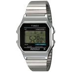 Timex Mens Classic Silvertone Digital Watch【並行輸入品】