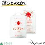 ショッピング米 10kg 送料無料 （選べるプレゼント付き）米 お米 米10kg （5kg×2袋） ひとめぼれ 白米 精米 令和5年産 宮城県産