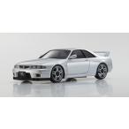 ASC MA020S 日産スカイライン GT-R R33 Vスペック シルバー MZP438S 京商 オートスケールコレクション