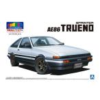 1/24プリペイントモデル SP トヨタ AE86 トレノ '83  ホワイト/ブラック  アオシマ プラモデル