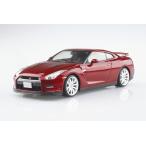 1/24プリペイントモデル No.2-C ニッサン R35 GT-R  14 ゴールドフレークレッドパール  アオシマ プラモデル