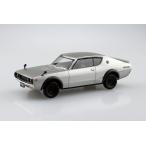  Ниссан C110 Skyline GT-R серебряный Aoshima 1/32 The * зажим комплект No.18-A пластиковая модель 