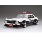 No.7 1/24 LBワークス ケンメリ4Drパトカー アオシマ リバティーウォーク プラモデル
