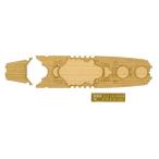 .NX1EX-1 Япония военно-морской флот броненосец Yamato специальный дерево . доска наклейка w/. название plate Fujimi 1/700.NEXT серии пластиковая модель 