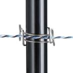 末松電子 電気柵 ゲッターシステム FRP用 26mmフック (100個) [電柵 電気牧柵]