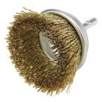 SK11 шестиугольник ось тросик коническая щетка 65MM 4977292336802 [ дрель Attachment ось есть провод щетка ]