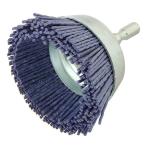 SK11 шестиугольник ось нейлон щетка маленький глаз 75MM #150 4977292368131 [ дрель Attachment ось есть провод щетка ]