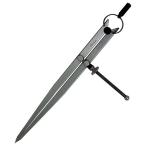 【メール便】シンワ測定 鋼製コンパススプリング付 B 20CM 73067 4960910730670