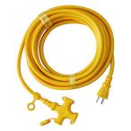 ショッピング延長コード KOWA 延長コード 15A×5m KM109-5キイロ 4580138481095 [電工ドラム コード 延長コード10M未満]