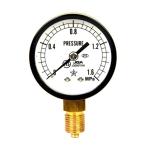 右下精器 汎用圧力計A50 G1／4 S-11 1.6MPA 4977292426435 [エアーツール 圧力計 機器]