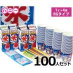 ショッピングかき氷 ハニー かき氷100人セット 氷みつRGタイプ 1L×4本 (いちご×2 ハワイアン×1 メロン×1)