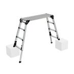 ピカコーポレーション(Pica) 四脚アジャスト式足場台(軽量) DXJ-91209A [足場台 四脚アジャスト式足場台 軽量足場台 上部伸縮操作 スタッピー]