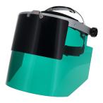 DBLTACT フェイスシールド かぶり型 ワイドダブル グリーン DT-KFSW-GW