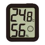 シンワ測定 デジタル温湿度計 環境チェッカー ブラック 73248