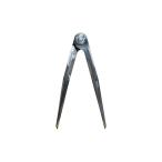 シンワ測定 鋼製コンパス A-2 15cm 超硬チップ付 77520 4960910775206 [ケガキ工具 ケガキ針]