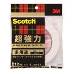 [ почтовая доставка ] Scotch супер мощный многоцелевой двусторонний лента premium Gold 1.1mm×12mm×4m SPG-12 40138901 [3M супер мощный двусторонний многоцелевой ]