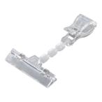 オフィス備品 フック・画びょう・ホルダー式クリップ ＴＲＵＳＣＯ　ホルダー式クリップ　ワイドクリップ＋ジョイント３連＋中型クリップ　  (TC-C6C5-3)