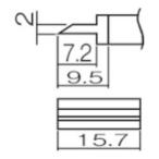  белый свет мастерок . шпатель 15.7 T121402 [T12-1402][r20][s9-020]