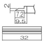  белый свет мастерок . шпатель 32 T121405 [T12-1405][r20][s9-020]