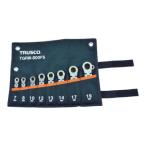 ショッピングTRUSCO TRUSCO 首振ラチェットコンビネーションレンチセット(ショートタイプ)8本組 TGRW800FS [TGRW-800FS][r20][s9-030]