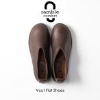 ramble comfort / Ran bru комфорт масло shrink кожа V cut плоская обувь 352-01603 туфли без застежки телячья кожа сделано в Японии 
