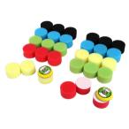 ポリッシャー用 カー 研磨 ツール 32点セット 交換用パット 2点／ スポンジ 50mm 5色30個 (送料無料)mmk-m98