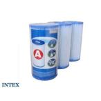 INTEX crystal прозрачный .. насос для фильтр картридж A модель #59903CF 3 шт. комплект Inte ks[ упаковка трещина товар ]