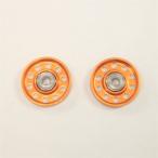 ノーブランド 13mmオールアルミベアリングローラー 軽量タイプ (ゴールド) 2個セット