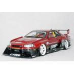 ● 1/18 ニッサン 〓 リバティー ウォーク LB-ER34 スーパー シルエット 〓 Nissan