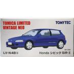 【新品】トミカリミテッドヴィンテージ TLV-N48b Honda シビック SiR-II (青)  240001009907