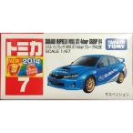 新品 トミカ 7 スバル インプレッサWRX STI 4door グループR4仕様　新車シール 240001025896