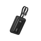 [ ликвидация запасов ] якорь Anker Zolo Power Bank (10000mAh, 35W, Built-In Dual USB-C кабель ) черный удобный аккумулятор кабель в одном корпусе ограниченное количество A1680N12||