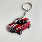  Classic Mini акрил брелок для ключа красный 