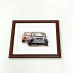 クラシックミニ　イラストアート作品