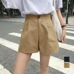 ハイウエスト ショートパンツ レディース【ネコポス投函】