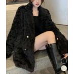 ショッピングもこもこ エコファージャケット もこもこブルゾン冬