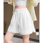 ショートパンツ ウエストゴム レディース【ネコポス投函】