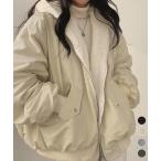 リバーシブルボアパーカージャケット韓国風