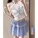  цветочный принт гонки оборка купальный костюм комплект из трех позиций body type покрытие [ кошка pohs почтовый ]