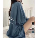 ビッグシルエットロゴtシャツ レディース【ネコポス投函】