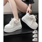 ショッピング厚底 ボリューム厚底スニーカー レディース美脚