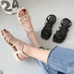 ストラップサンダル レディース 夏 美脚