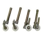 キャスターC21MR 後輪キャスター付きストッパー 4本組 アクションジャパン