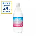友桝飲料 シリカ＆バナジウム強炭酸水 500ml×24本×1ケース(24本)(送料無料 、一部地域は除く)シリカ 炭酸水 ソーダ水 スパークリングウォーター 強刺激 爆買