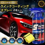 ショッピング大 車用ナノコーティング剤 2本セット コスパ最強 大容量500ml クロス付き 撥水 艶出 手入れ簡単 光沢 保護 ゴルフ